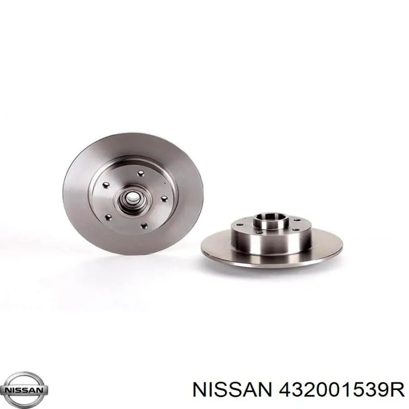 Задні дискові гальма Nissan/Infiniti 432001539R ціна, від 74.51 USD