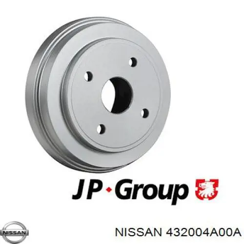 432004A00A Nissan/Infiniti Барабан гальмівний задній