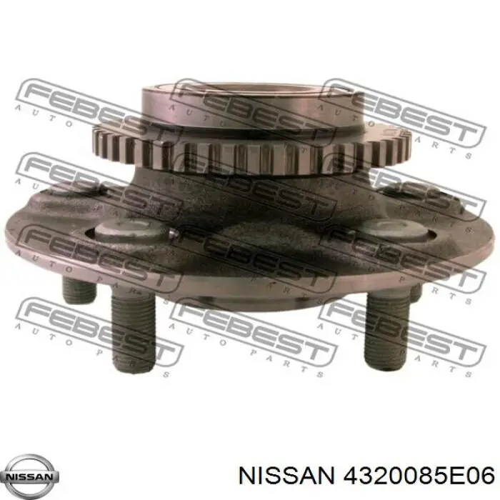 Маточини задніх коліс Nissan/Infiniti 4320085E06 ціна, від 57.01 USD