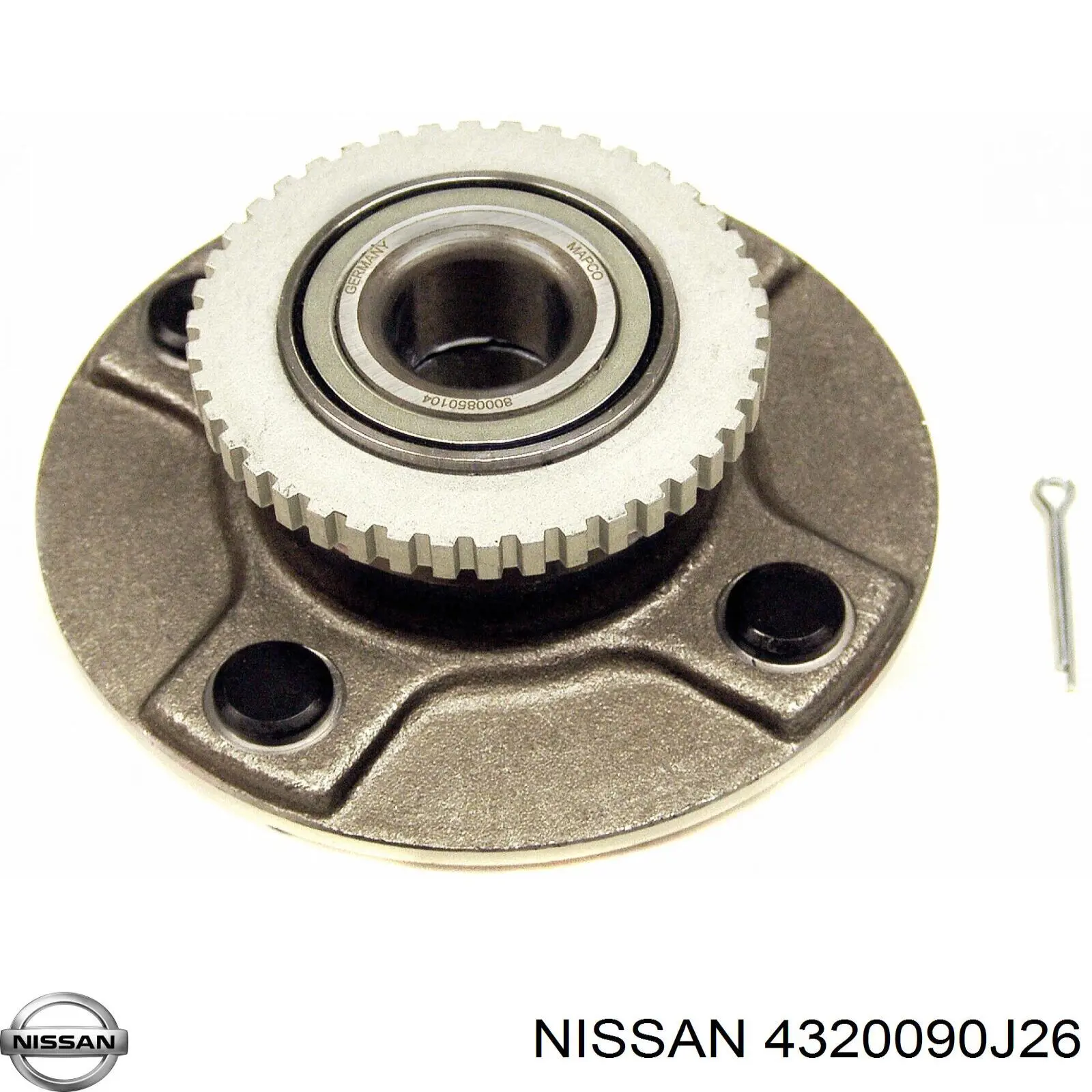 Купити 4320090J26 Nissan/Infiniti Підшипник ступиці колеса