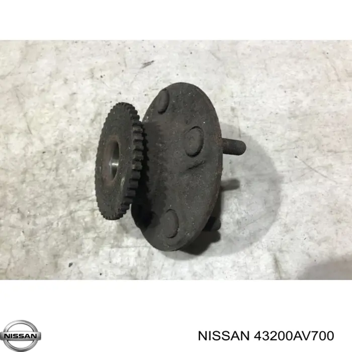 Задня маточина 43200AV700 Nissan/Infiniti