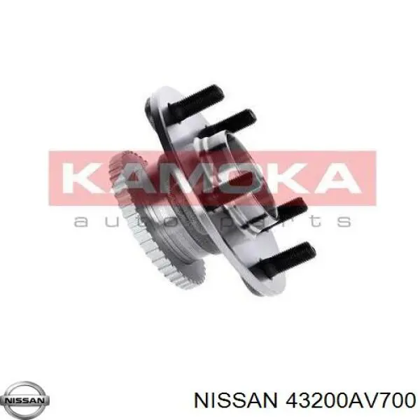 Маточини задніх коліс Nissan/Infiniti 43200AV700 ціна, від 35.84 USD