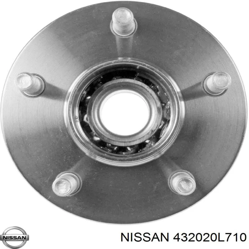 432020L710 Nissan/Infiniti Маточина задня