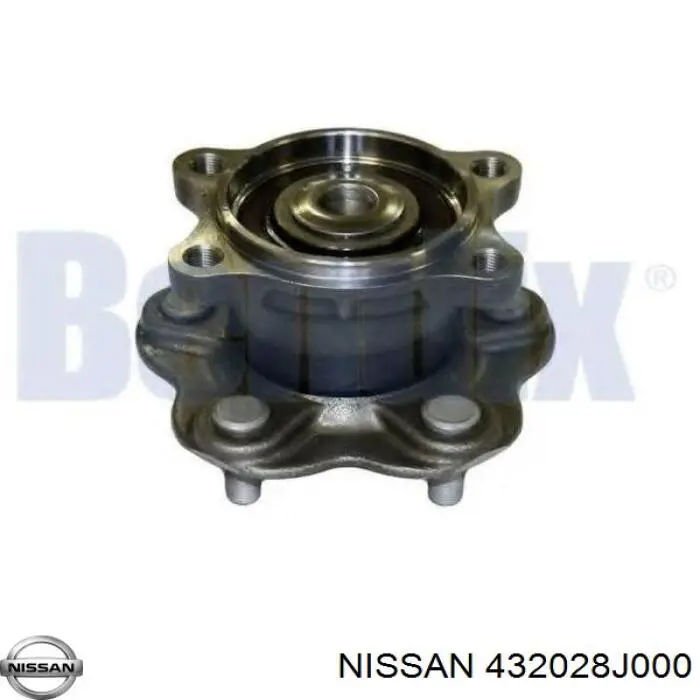 Маточини задніх коліс Nissan/Infiniti 432028J000 ціна, від 64.06 USD