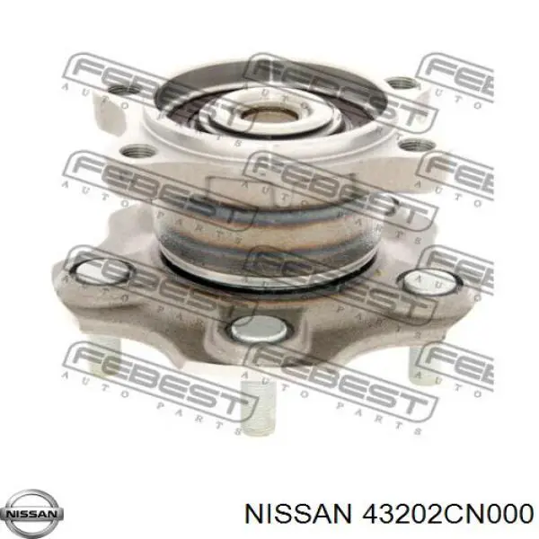 Маточини задніх коліс Nissan/Infiniti 43202CN000 ціна, від 64.36 USD