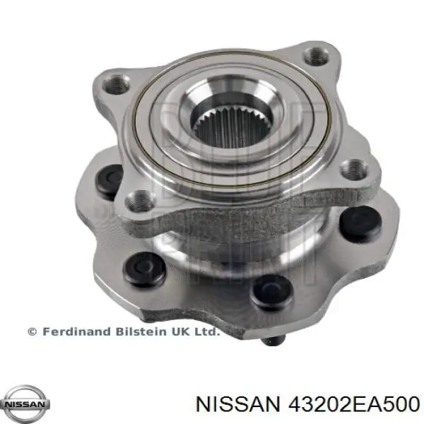 Купити 43202EA500 Nissan/Infiniti Підшипник ступиці колеса