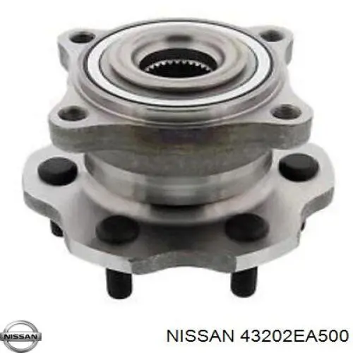 Маточини задніх коліс Nissan/Infiniti 43202EA500 ціна, від 51.04 USD