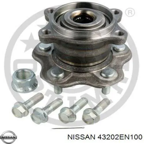 Маточини задніх коліс Nissan/Infiniti 43202EN100 ціна, від 48.75 USD