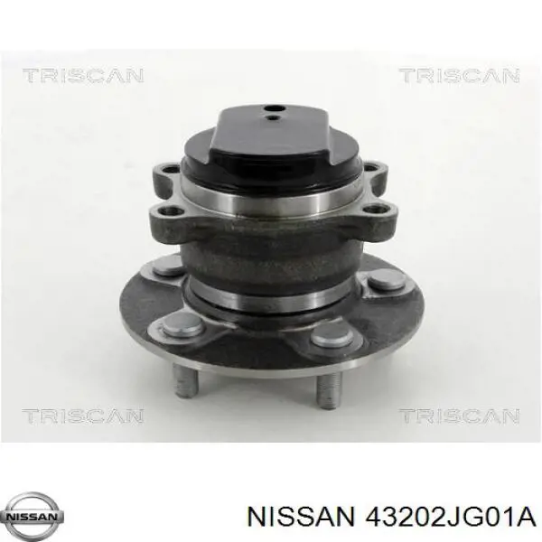 Купити 43202JG01A Nissan/Infiniti Підшипник ступиці колеса