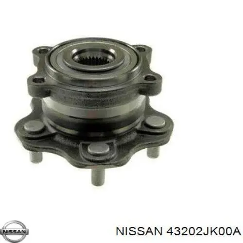 Купити 43202JK00A Nissan/Infiniti Підшипник ступиці колеса