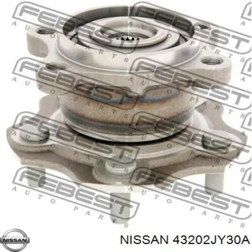 Купити 43202JY30A Nissan/Infiniti Підшипник ступиці колеса