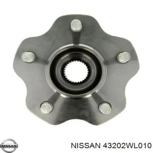 Маточини задніх коліс Nissan/Infiniti 43202WL010 ціна, від 28.67 USD