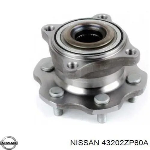 Купити 43202ZP80A Nissan/Infiniti Підшипник ступиці колеса