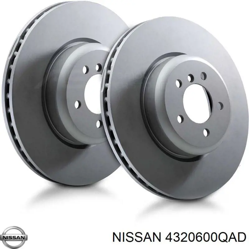 Задні дискові гальма Nissan/Infiniti 4320600QAD ціна, від 58.30 USD