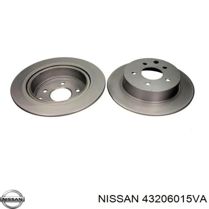 Купити 43206015VA Nissan/Infiniti Диск заднього гальма