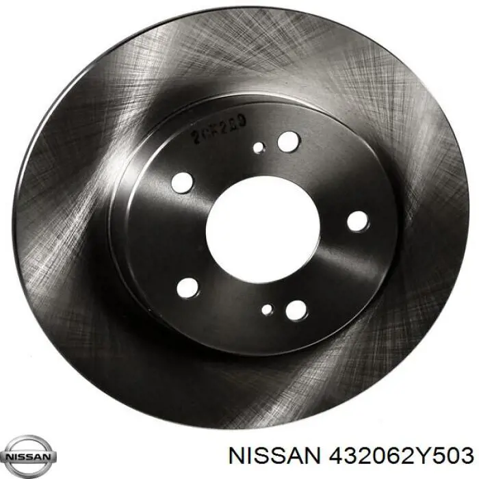 Купити 432062Y503 Nissan/Infiniti Диск заднього гальма