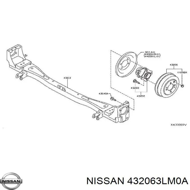 432063LM0A Nissan/Infiniti 