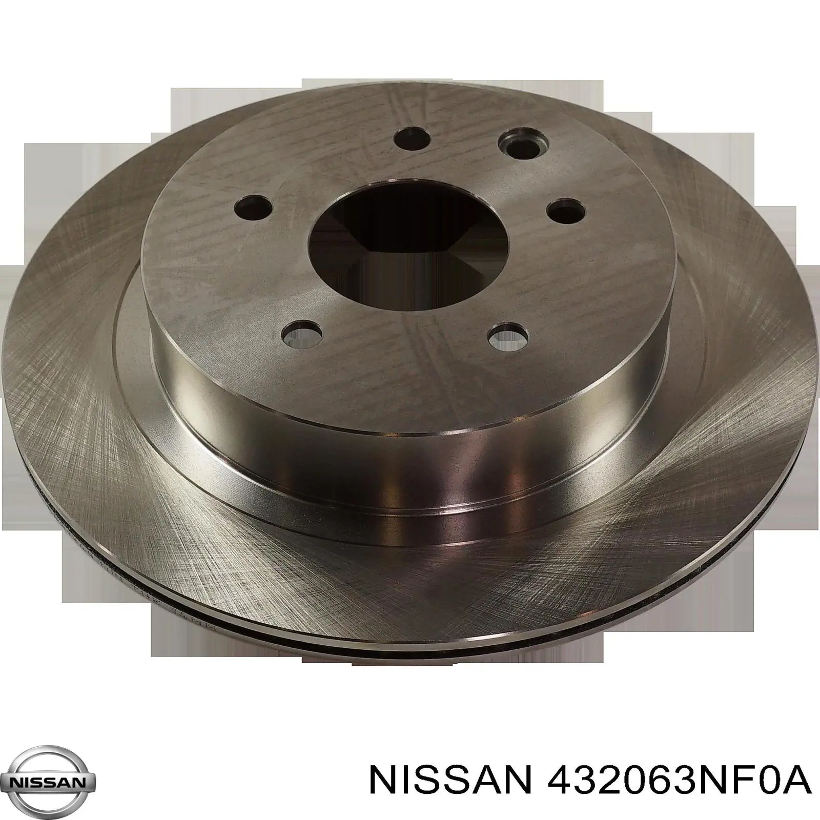 432063NF0A Nissan диск гальмівний задній