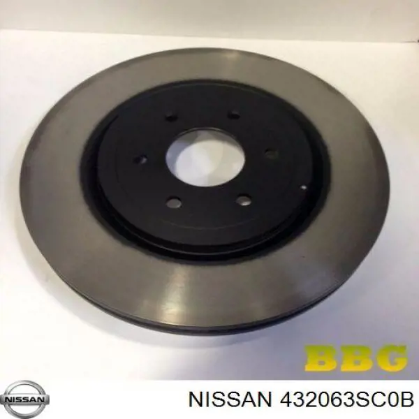 Купити 432063SC0B Nissan/Infiniti Ротор гальмівний