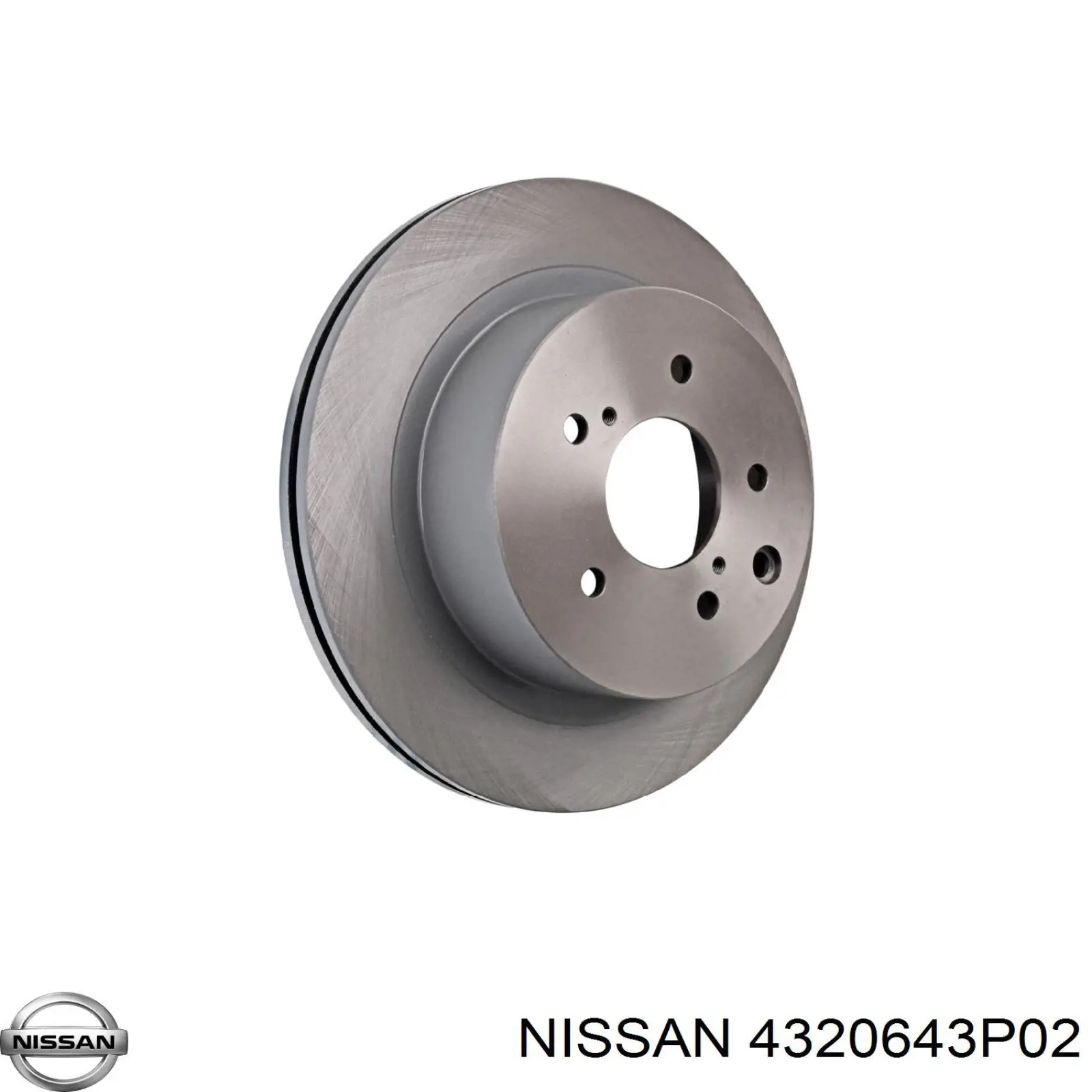 4320643P02 Nissan/Infiniti Дискові гальма