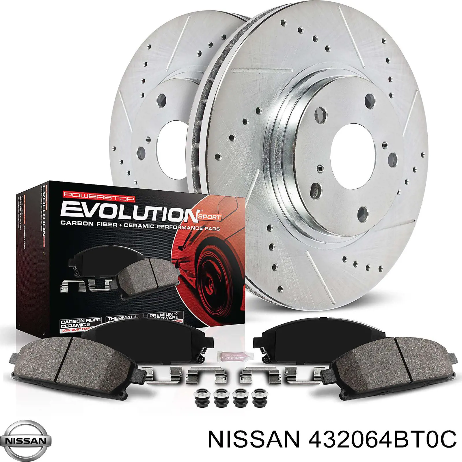 Гальмівні диски 432064BT0C Nissan/Infiniti