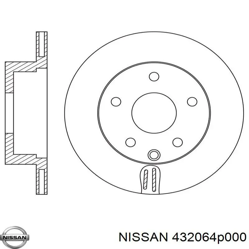  432064P000 Nissan