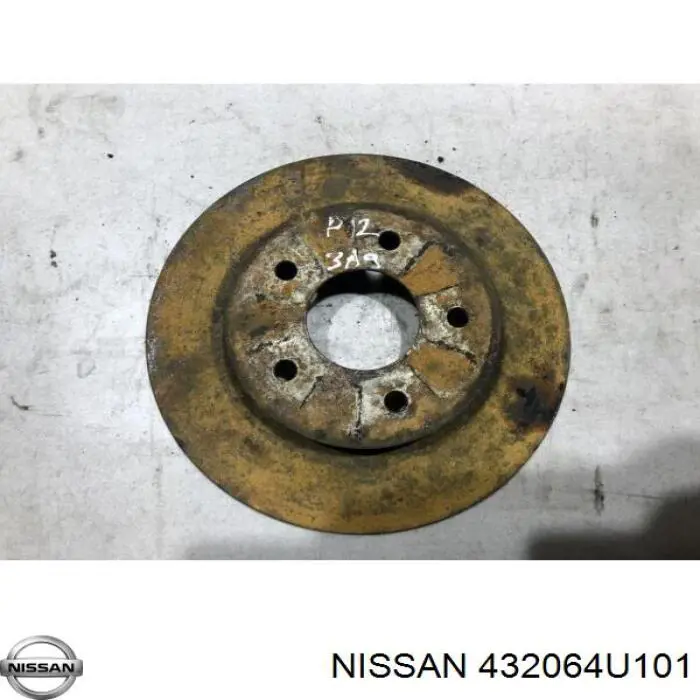 Задні дискові гальма Nissan/Infiniti 432064U101 ціна, від 30.16 USD