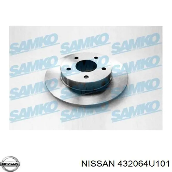 Купити 432064U101 Nissan/Infiniti Диск заднього гальма