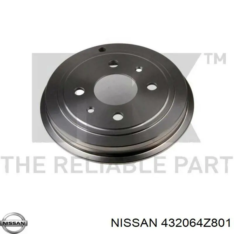 Купити 432064Z801 Nissan/Infiniti Барабан гальмівний задній
