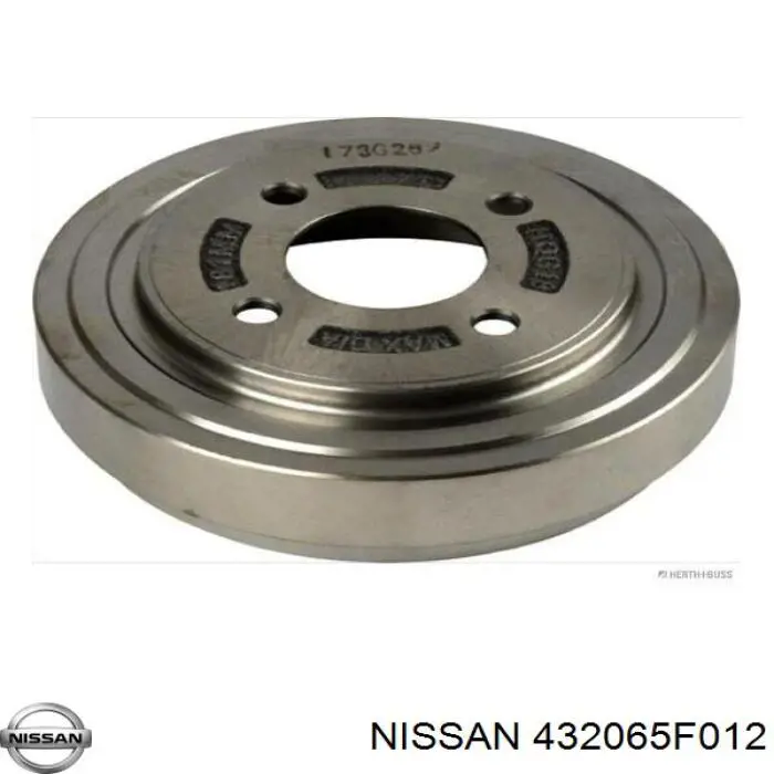 Барабан гальмівний задній Japan Parts TA105C