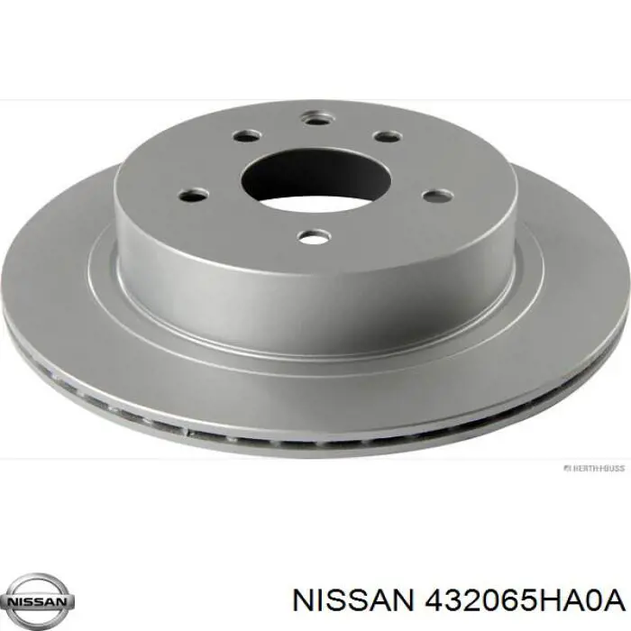 432065HA0A Nissan диск гальмівний задній