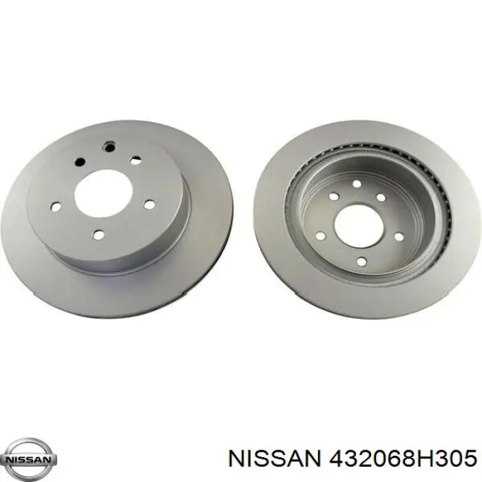 Купити 432068H305 Nissan/Infiniti Диск заднього гальма