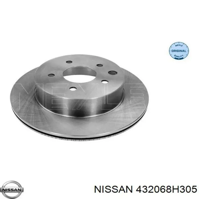 Гальмівні диски 432068H305 Nissan/Infiniti