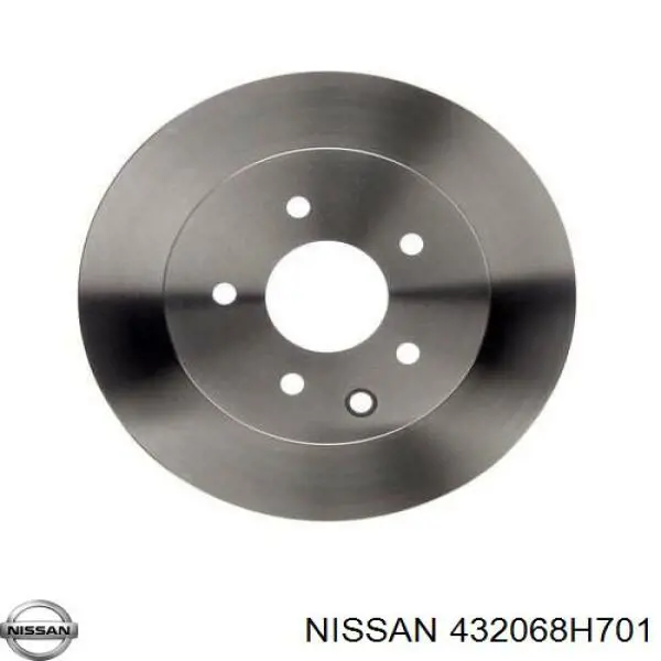 Гальмівні диски 432068H701 Nissan/Infiniti