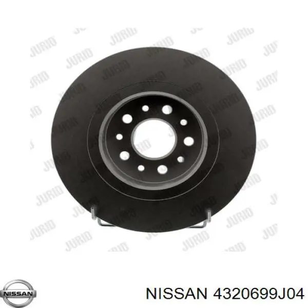 Задні дискові гальма Nissan/Infiniti 4320699J04 ціна, від 24.48 USD