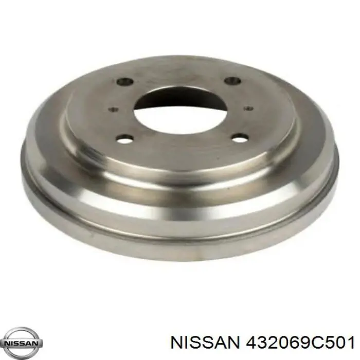 432069C502 Nissan/Infiniti Барабан гальмівний задній