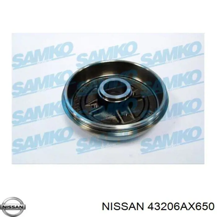 Купити 43206AX650 Nissan/Infiniti Барабан гальмівний задній