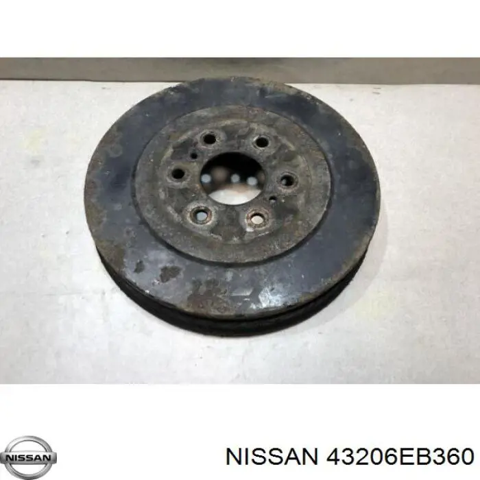 43206EB360 Nissan барабан гальмівний задній