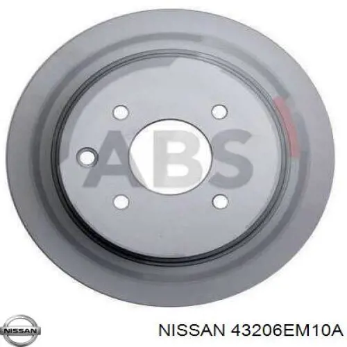 Задні дискові гальма Nissan/Infiniti 43206EM10A ціна, від 28.62 USD