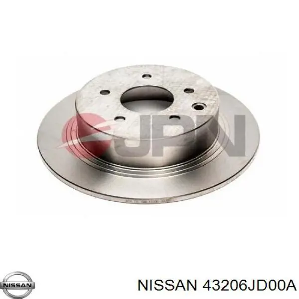 Задні дискові гальма Nissan/Infiniti 43206JD00A ціна, від 12.67 USD