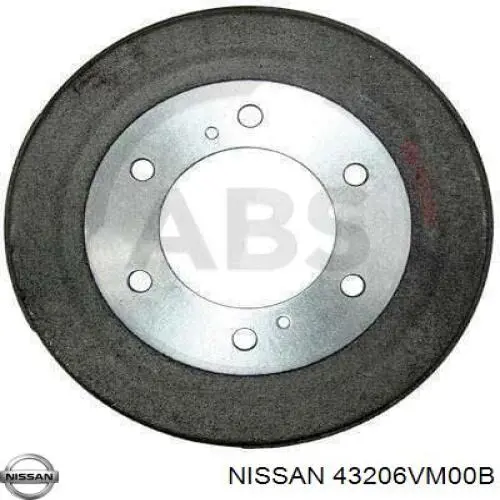 Nissan барабан гальмівний задній