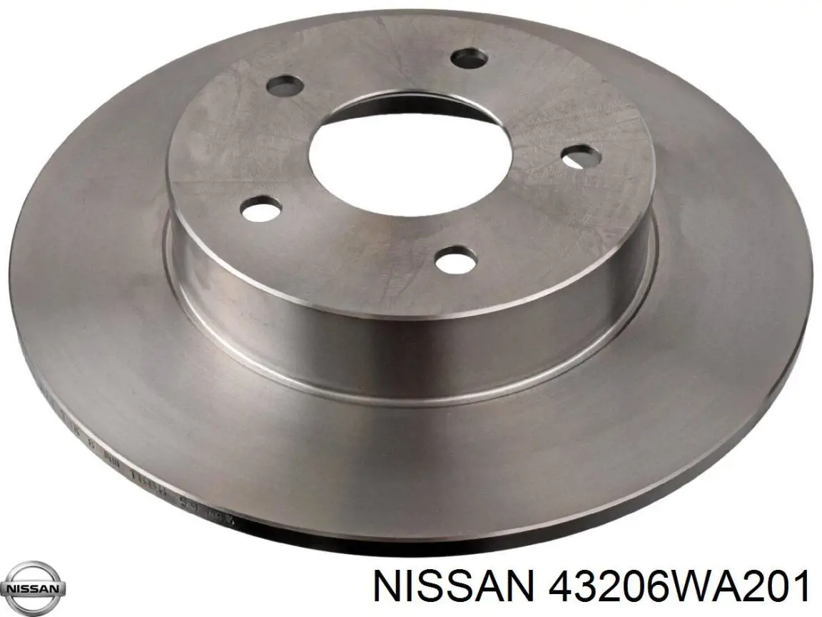 43206WA201 Nissan/Infiniti Дискові гальма
