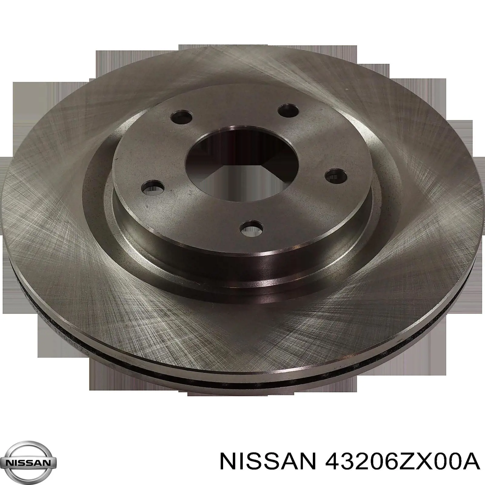Диск гальмівний задній Nissan/Infiniti 43206ZX00A