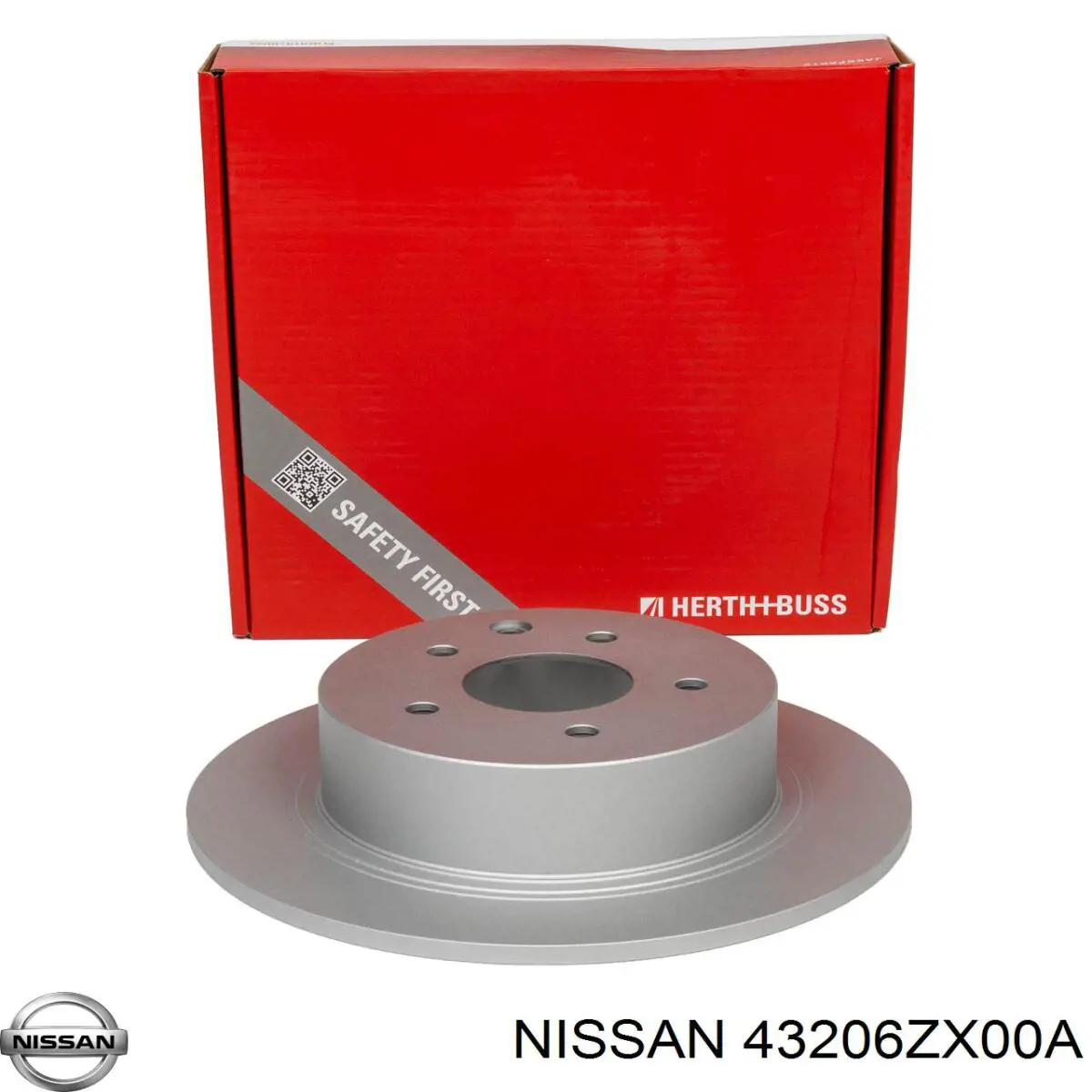 Купити 43206ZX00A Nissan/Infiniti Диск заднього гальма