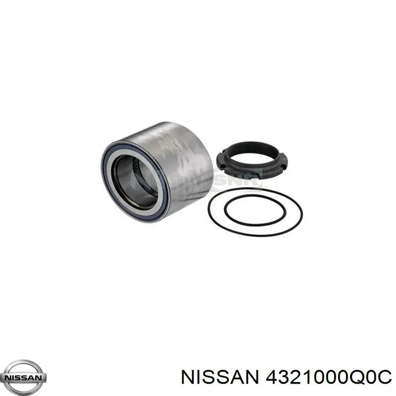 Купити 432109818R Renault (RVI) Підшипник маточини задньої, внутрішній