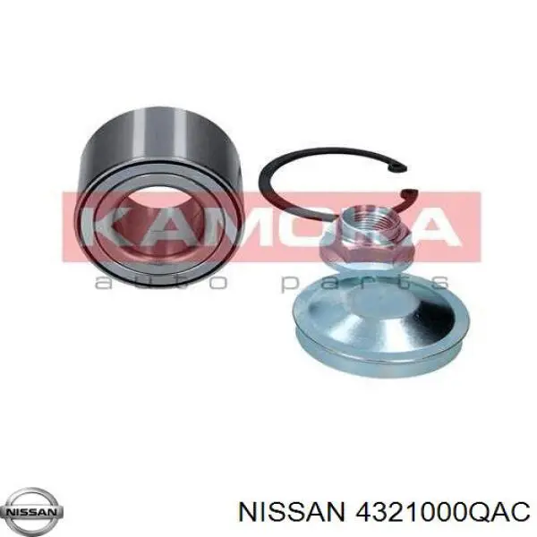 4321000QAC Nissan/Infiniti Підшипник ступиці задньої