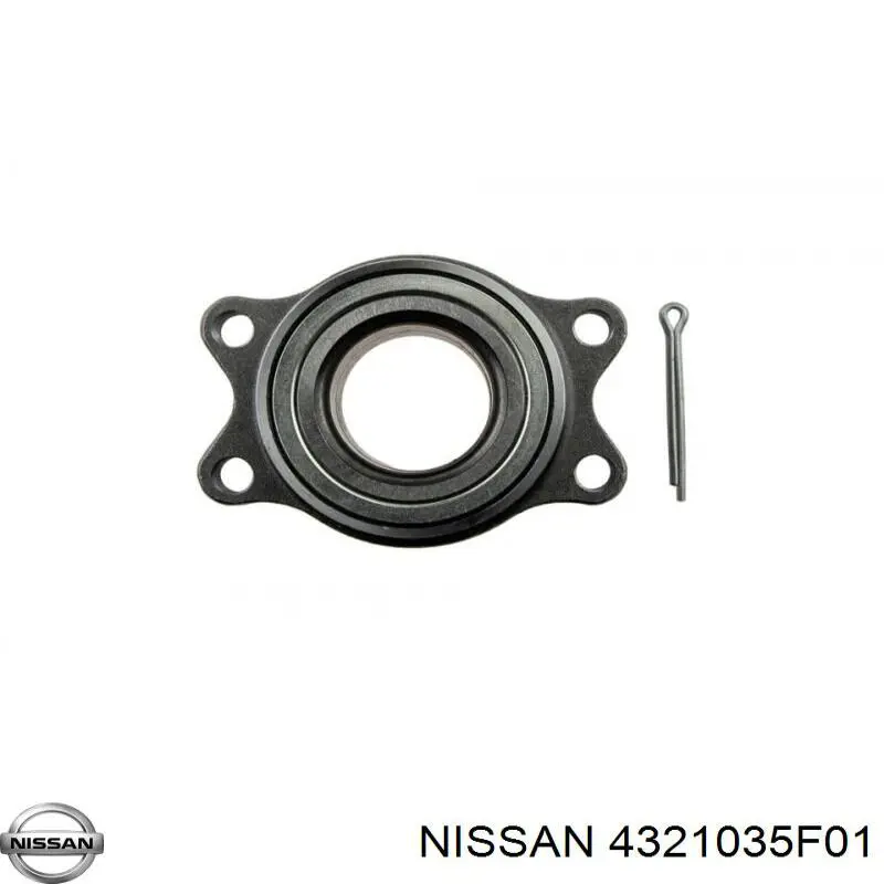 Задній підшипник Nissan/Infiniti 4321035F01