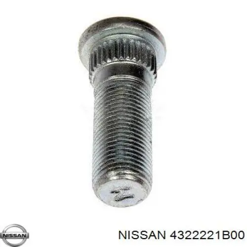 Купити 4322221B00 Nissan/Infiniti Шпилька колісна, передня