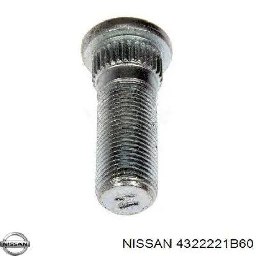 Купити 4322221B60 Nissan/Infiniti Шпилька колісна, передня