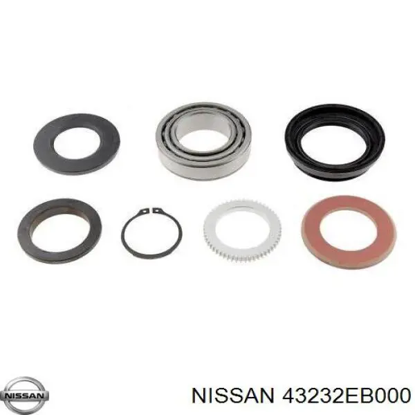 Сальник піввісі заднього моста Nissan/Infiniti 43232EB000 ціна, від 11.88 USD